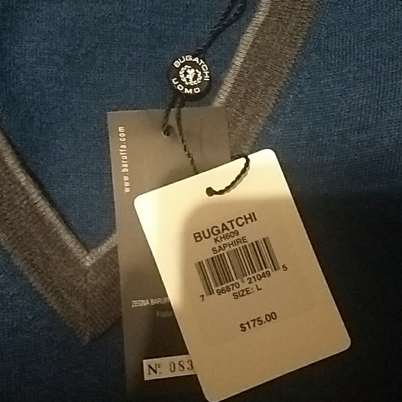 Bugatchi mens sweater/cardigan - Picture 3 of 4